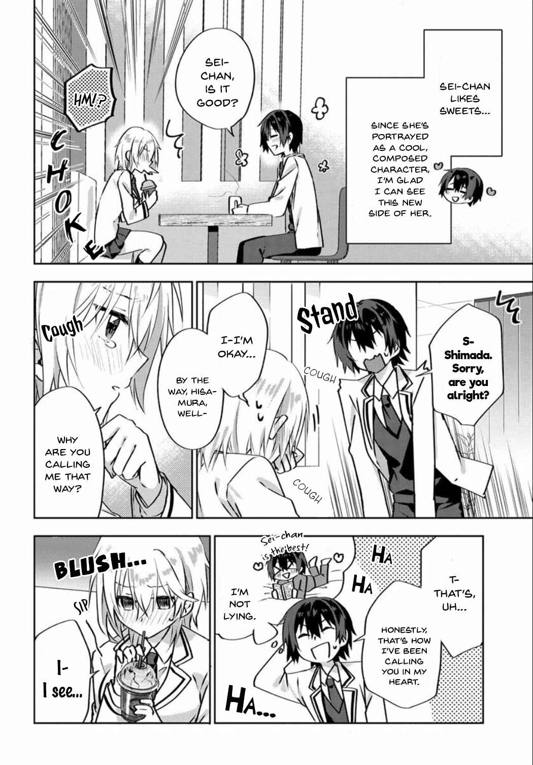 Love Comedy Manga ni Haitteshimatta node, Oshi no Make Heroine wo Zenryoku de Shiawase ni Suru Chapter 4 - Page 3