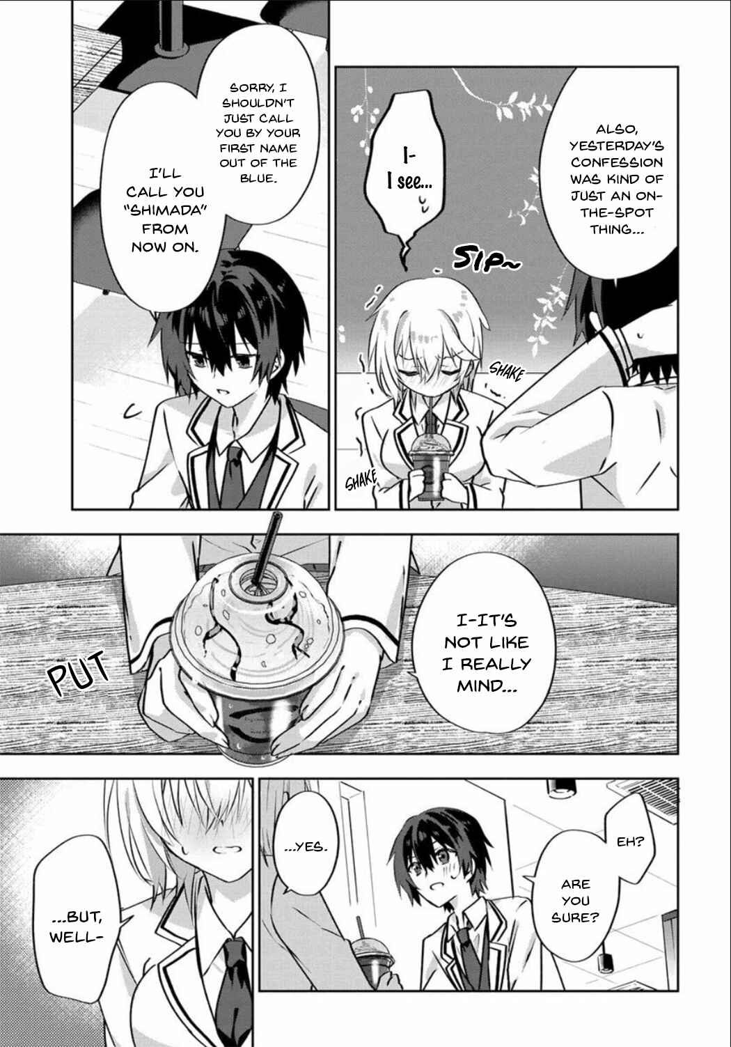 Love Comedy Manga ni Haitteshimatta node, Oshi no Make Heroine wo Zenryoku de Shiawase ni Suru Chapter 4 - Page 4
