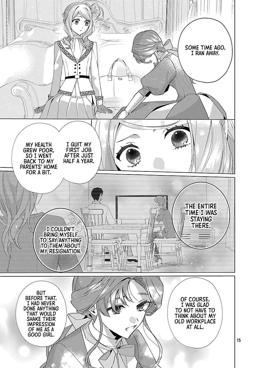 Genkai OL-san wa Akuyaku Reijou-sama ni Tsukaetai Chapter 28 - Page 15