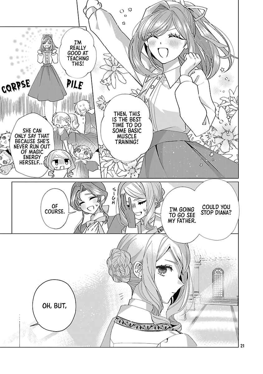Genkai OL-san wa Akuyaku Reijou-sama ni Tsukaetai Chapter 28 - Page 21
