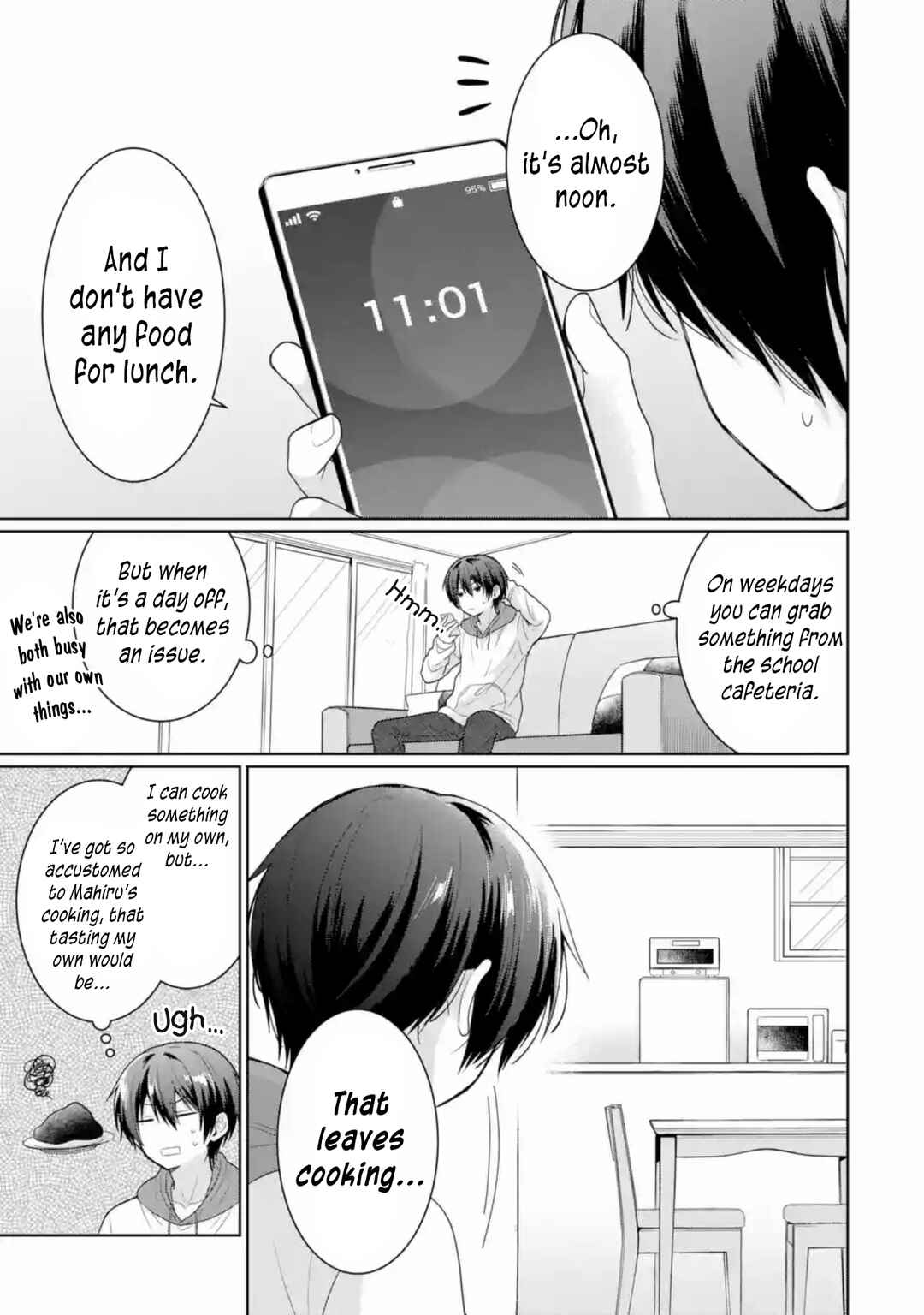 Otonari no Tenshi-sama ni Itsunomanika Dame Ningen ni Sareteita Ken Chapter 10.1 - Page 3