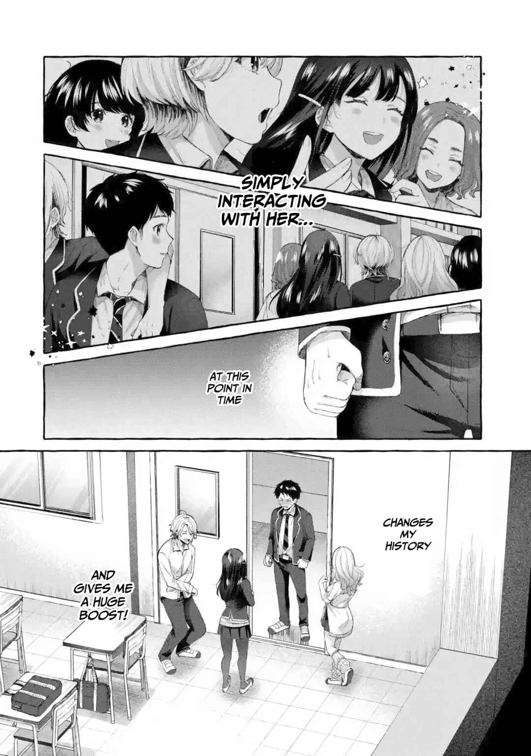 Kibishii Onna Joushi ga Koukousei ni Modottara Ore ni Deredere Suru Riyuu: Ryou Kataomoi no Yarinaoshi Koukousei Seikatsu Chapter 1.2 - Page 33