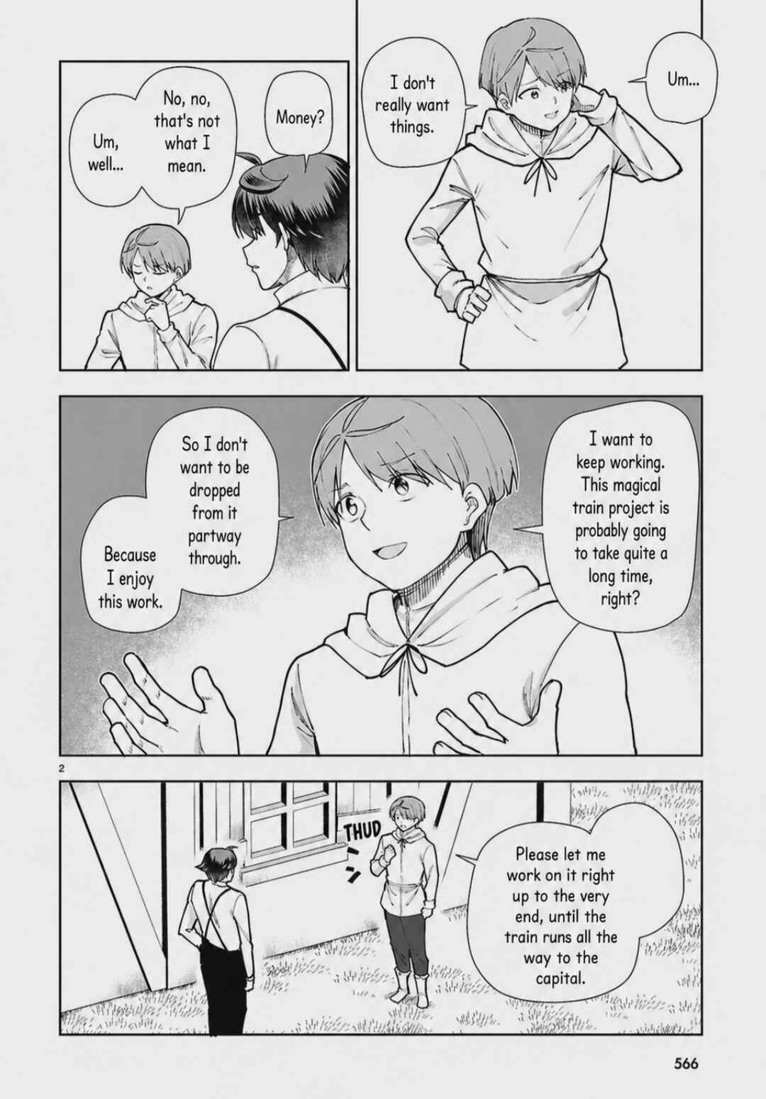 Botsuraku Yotei Nanode, Kajishokunin o Mezasu Chapter 105 - Page 2