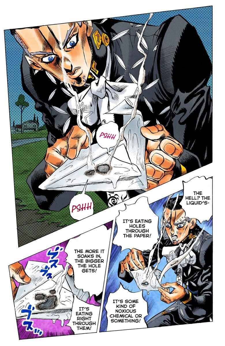 JoJo no Kimyou na Bouken: Part 4 - Diamond wa Kudakenai Color-ban Chapter 143 - Page 19