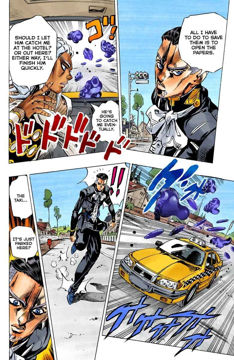 JoJo no Kimyou na Bouken: Part 4 - Diamond wa Kudakenai Color-ban Chapter 143 - Page 8