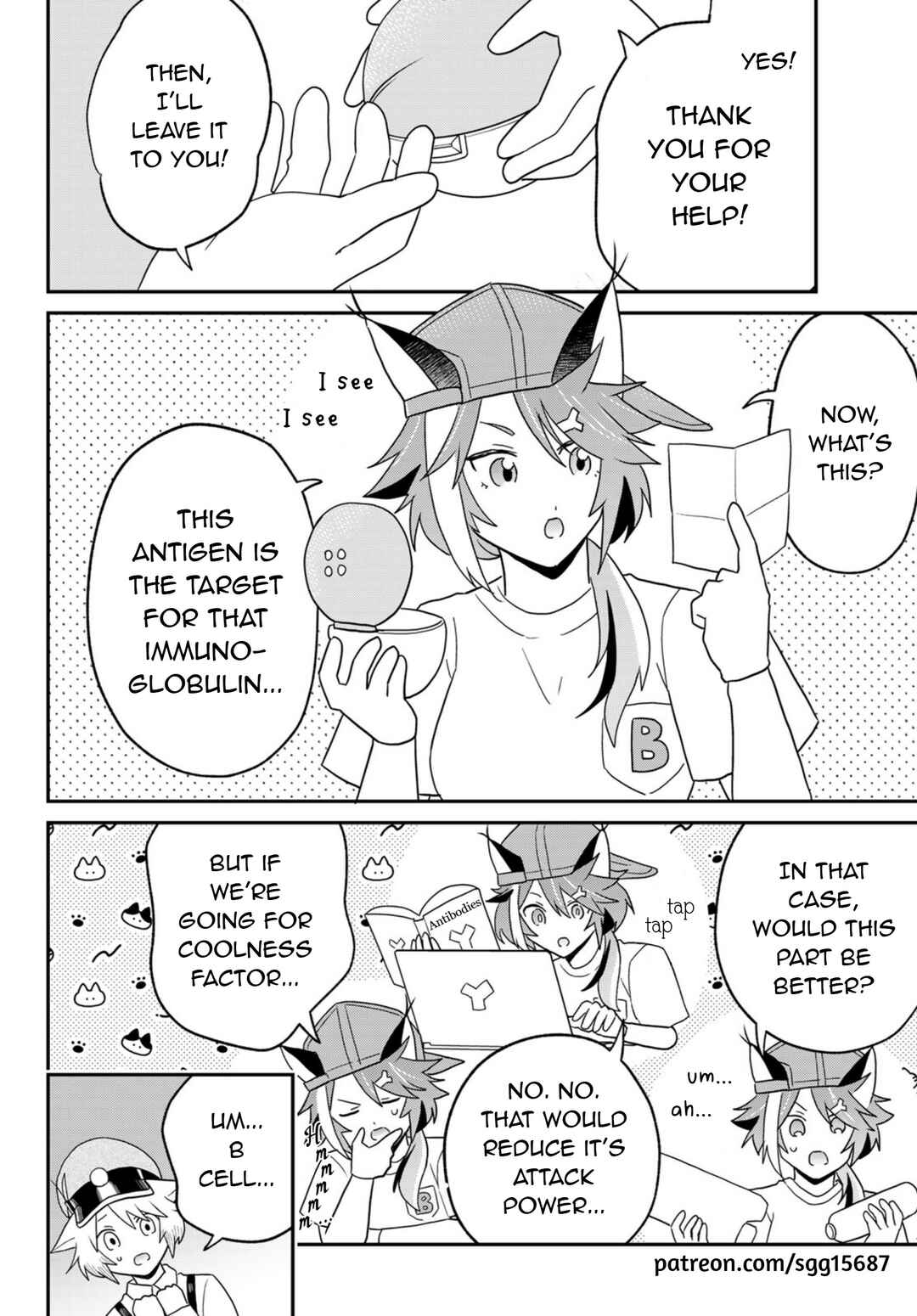 Hataraku Saibou Neko Chapter 20 - Page 10