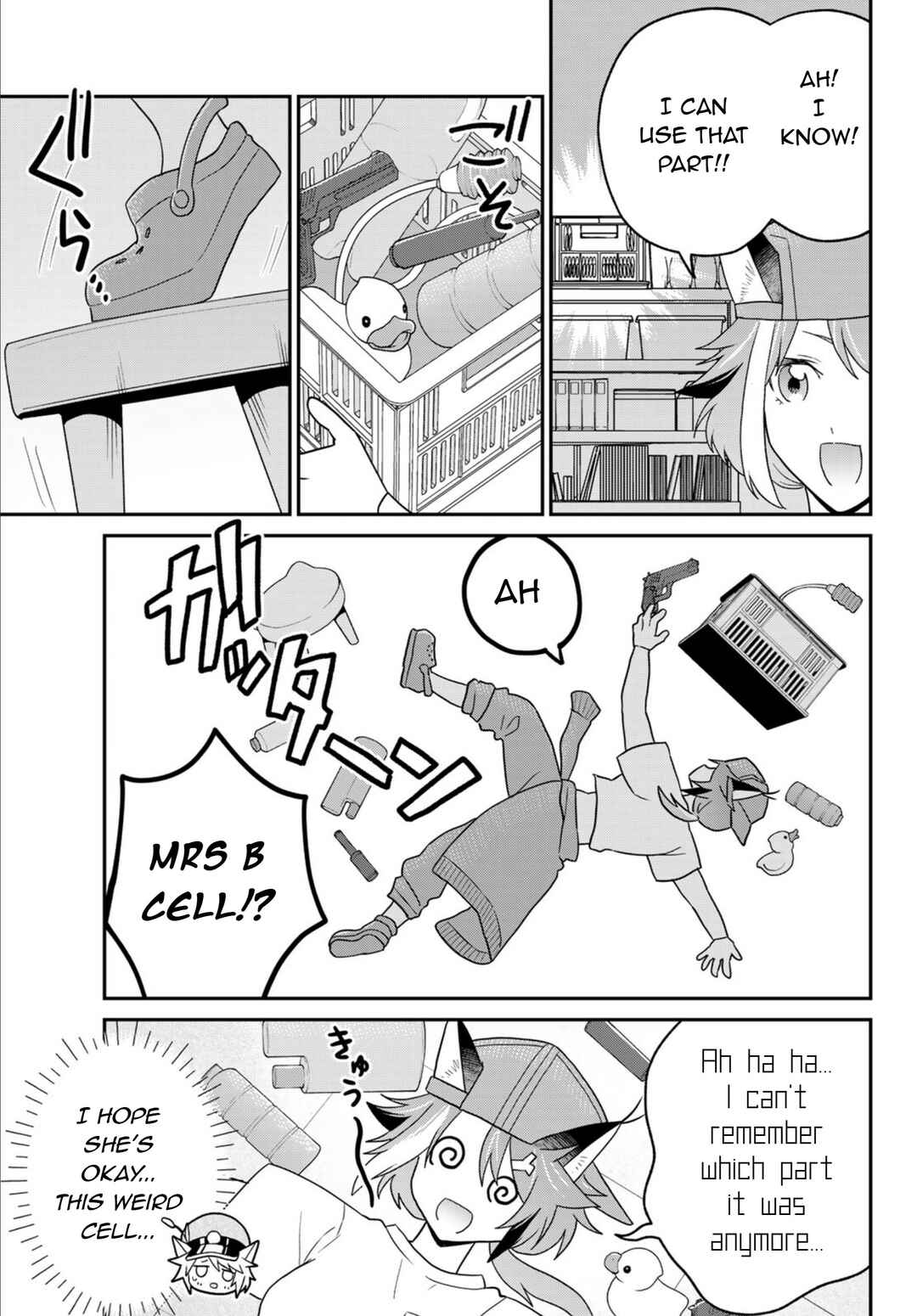 Hataraku Saibou Neko Chapter 20 - Page 11