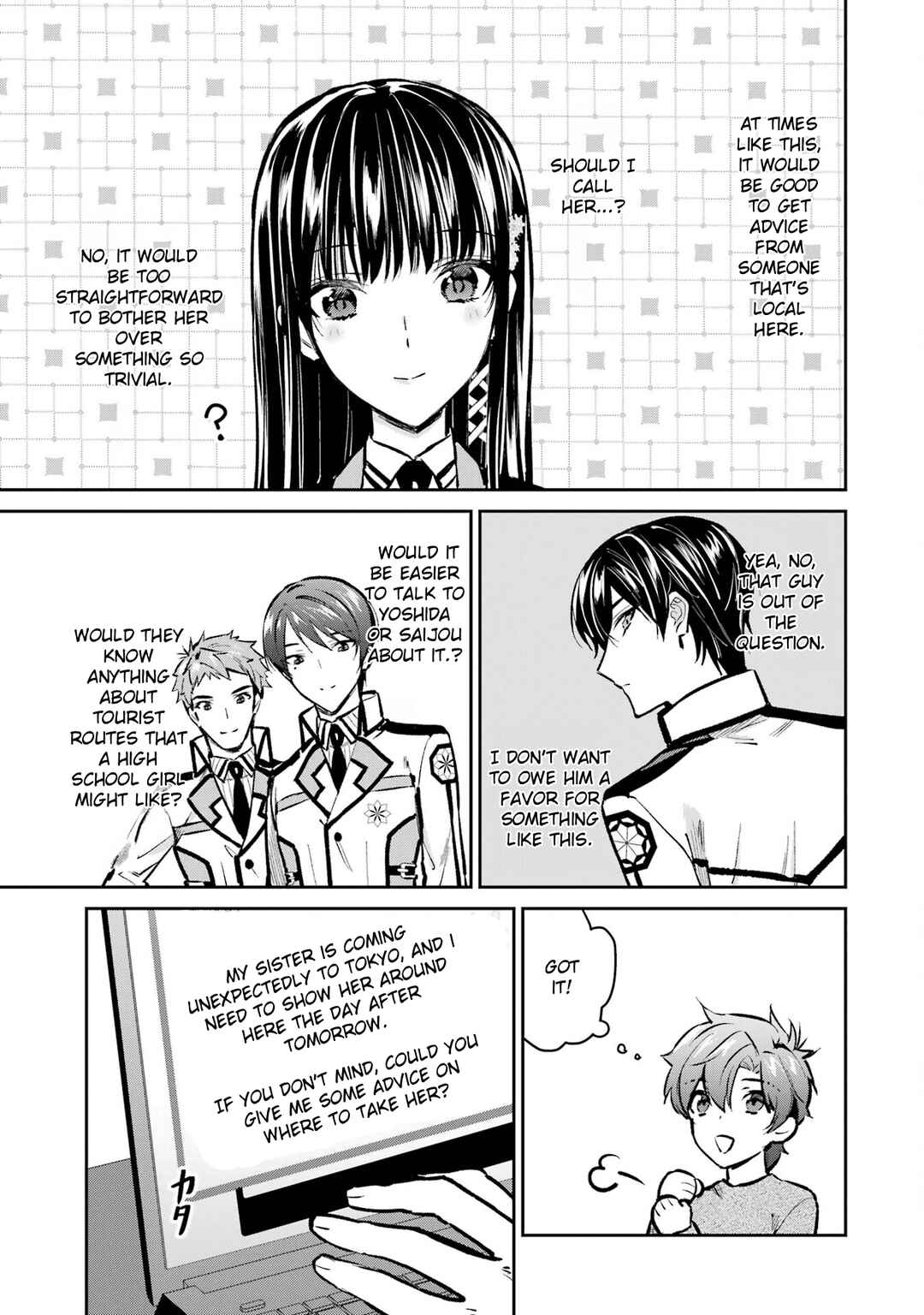 Mahouka Koukou no Rettousei - Ichijou Masaki Tenkou-hen Chapter 4 - Page 25