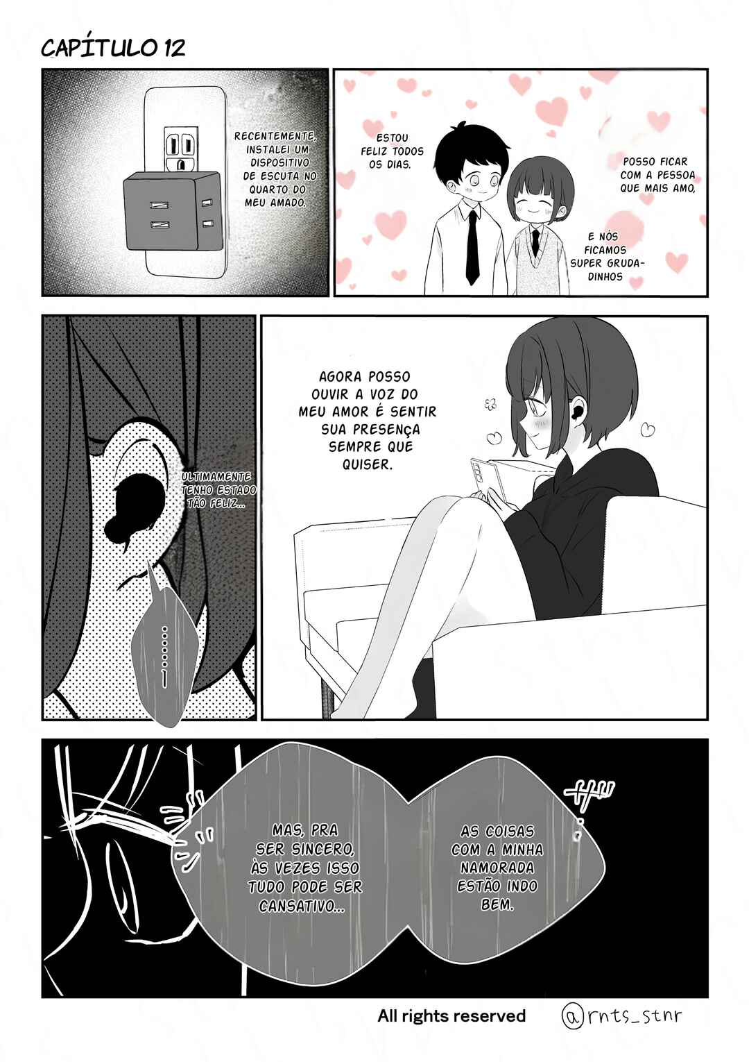 Ijime kara Tasuketa Osananajimi ga Yandere ni naru made Chapter 12 - Page 1