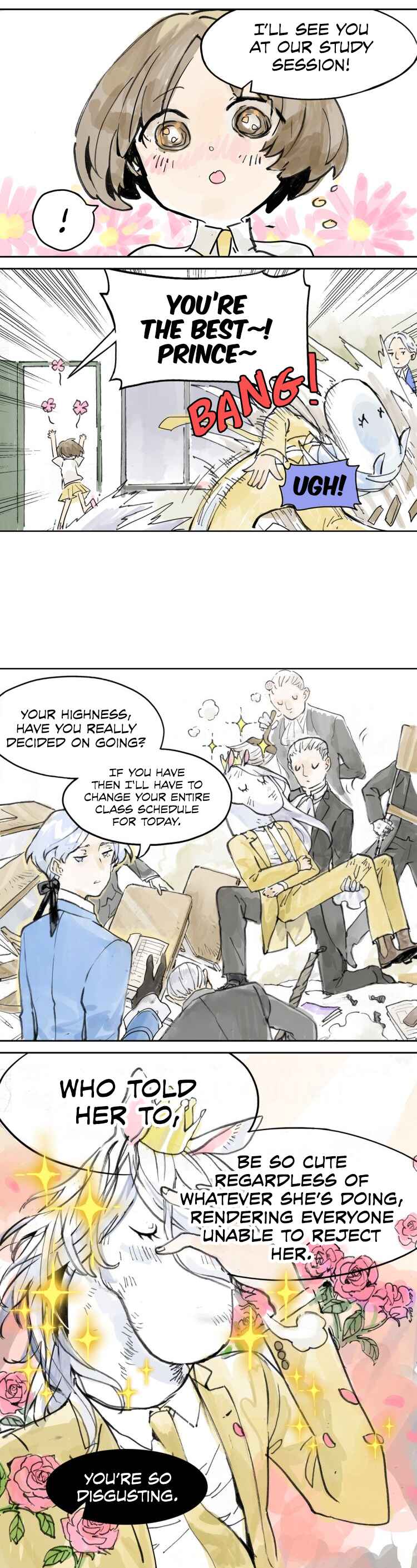 My Classmates Are All Very Strange Chapter 5 - Page 9