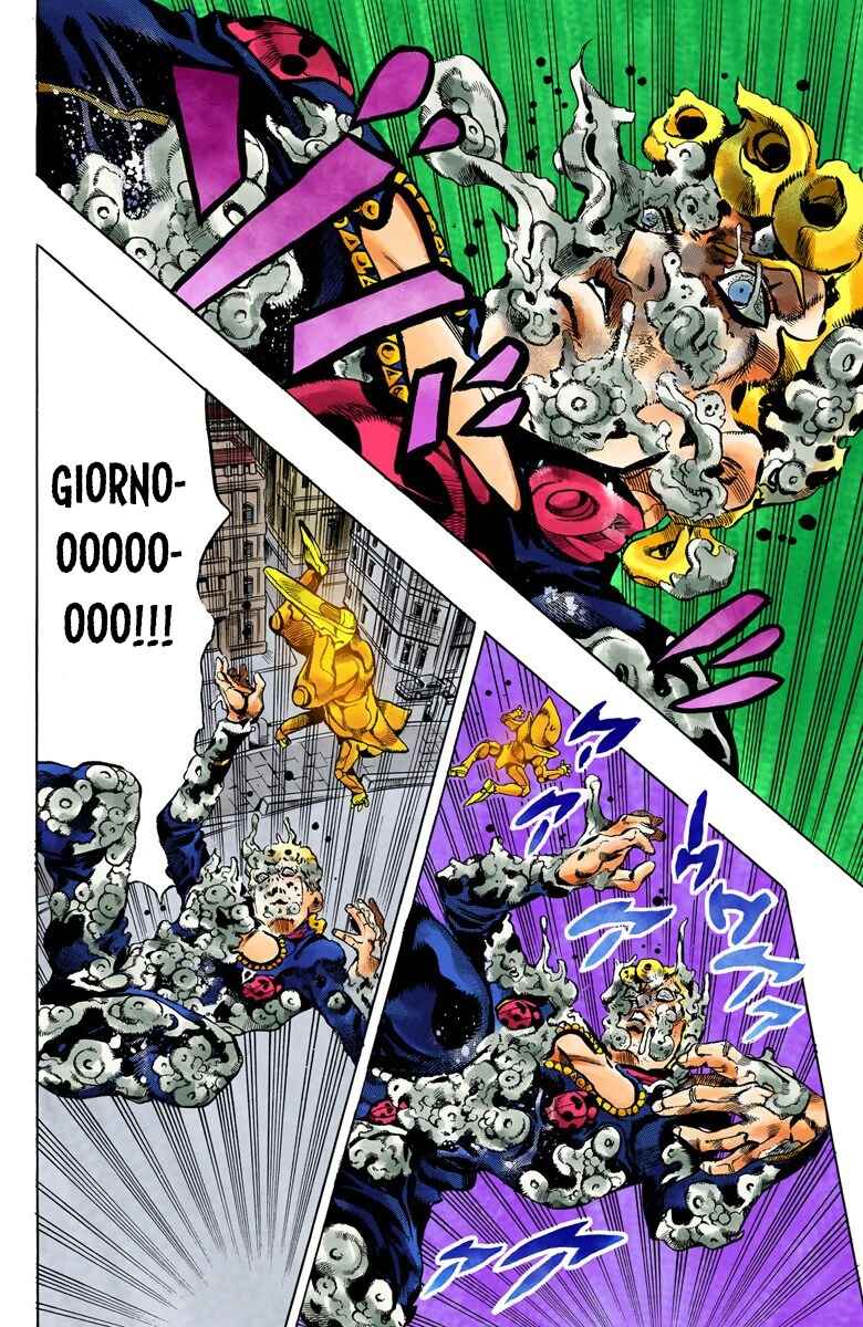 JoJo no Kimyou na Bouken: Part 5 - Ougon no Kaze Color-ban Chapter 122 - Page 14