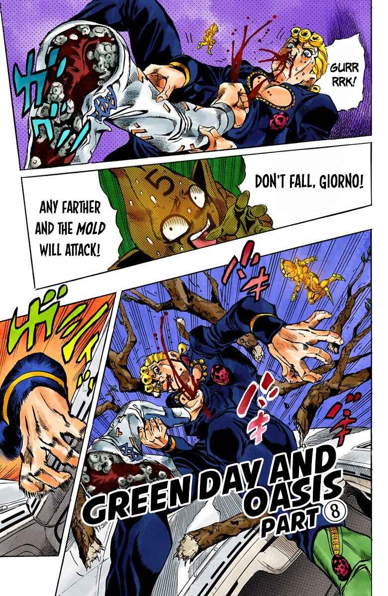 JoJo no Kimyou na Bouken: Part 5 - Ougon no Kaze Color-ban Chapter 122 - Page 2