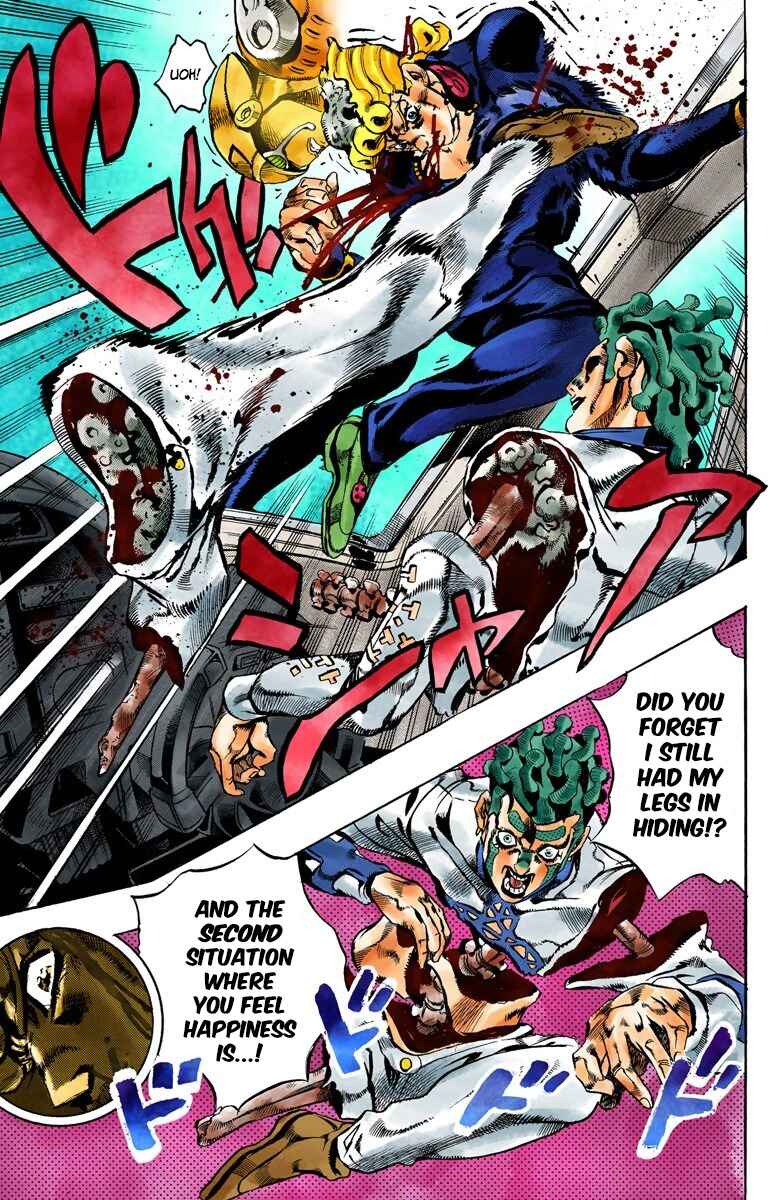 JoJo no Kimyou na Bouken: Part 5 - Ougon no Kaze Color-ban Chapter 122 - Page 5