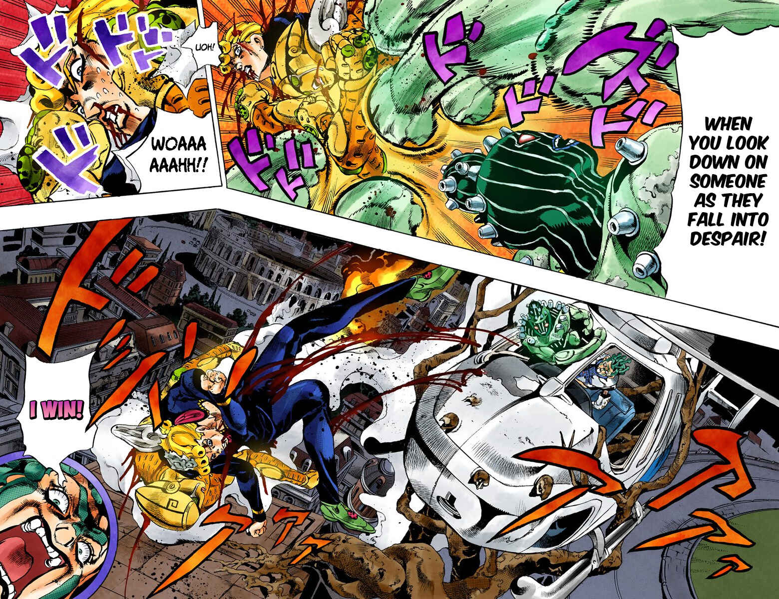 JoJo no Kimyou na Bouken: Part 5 - Ougon no Kaze Color-ban Chapter 122 - Page 6