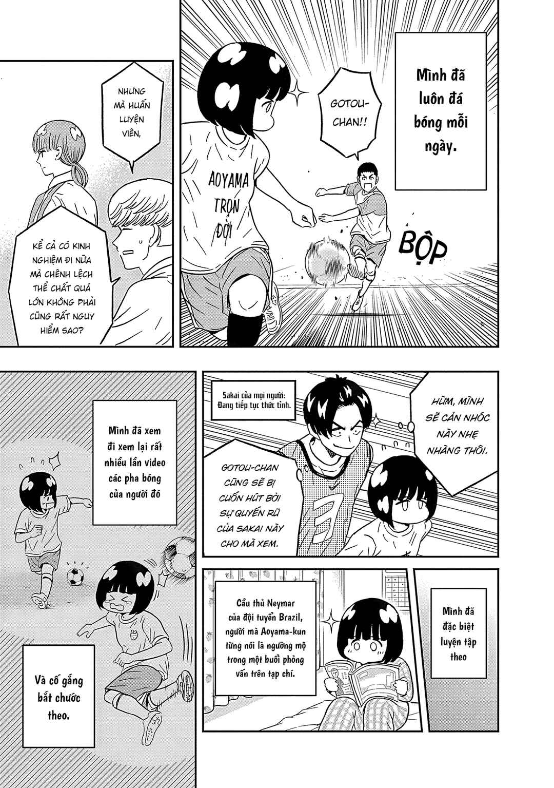 Keppeki Danshi! Aoyama-kun Chapter 40 - Page 11