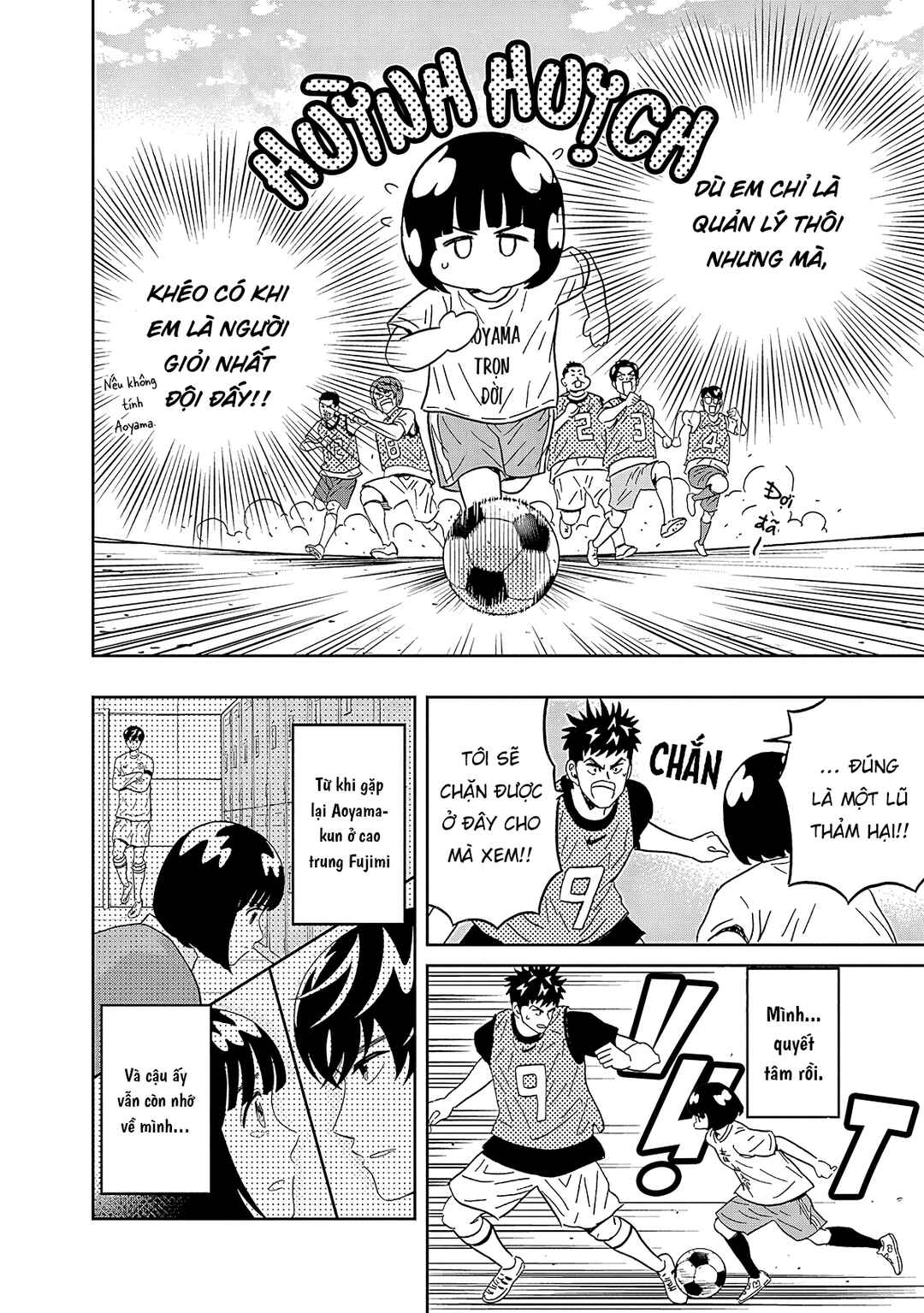 Keppeki Danshi! Aoyama-kun Chapter 40 - Page 14