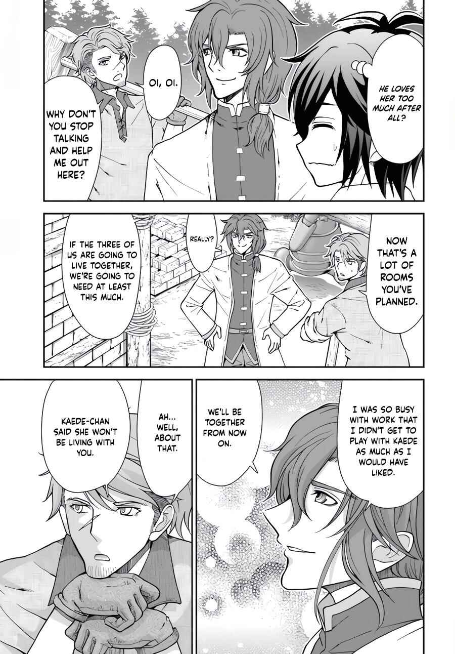 Tenohira Kaitaku Mura de Isekai Kenkokuki ~Fueteku Yome-tachi to Nonbiri Mujintou Life~ Chapter 43 - Page 24