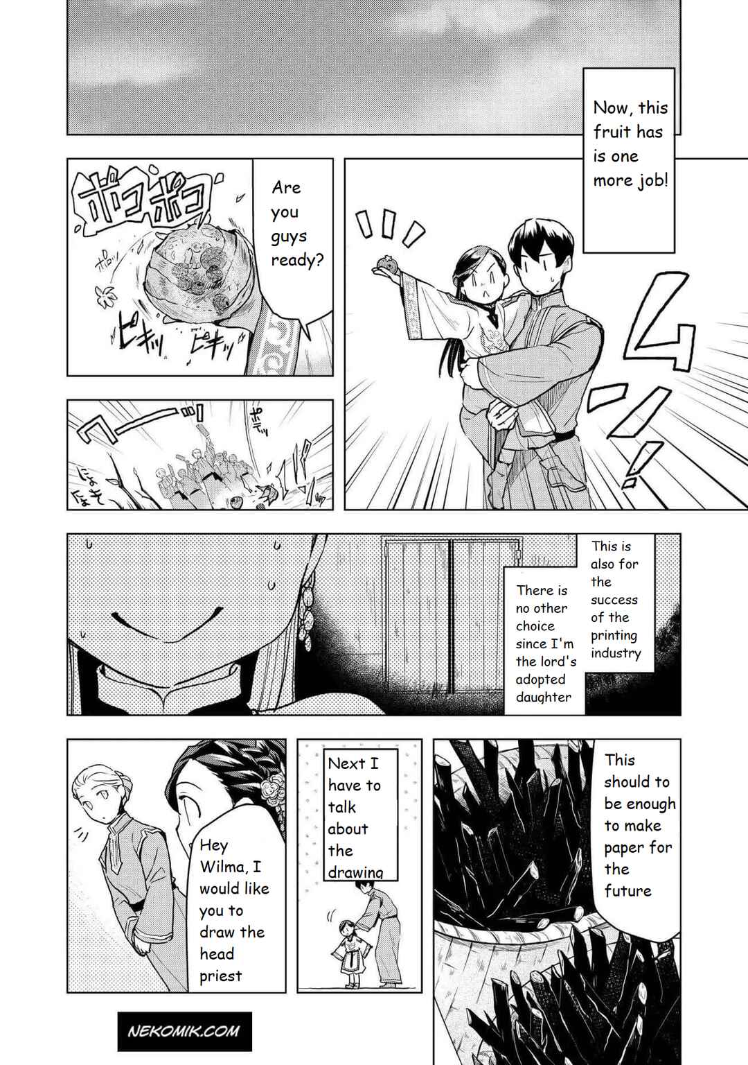 Honzuki no Gekokujou: Shisho ni Naru tame ni wa Shudan o Erandeiraremasen—Dai-3 Bu: Ryouchi ni Hon o Hirogeyou! Chapter 14 - Page 10