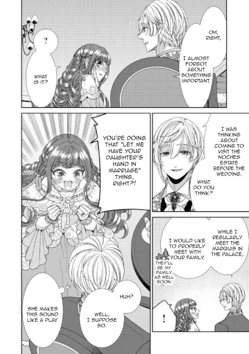 Jishou Akuyaku Reijou na Kon'yakusha no Kansatsu Kiroku. Chapter 30 - Page 4