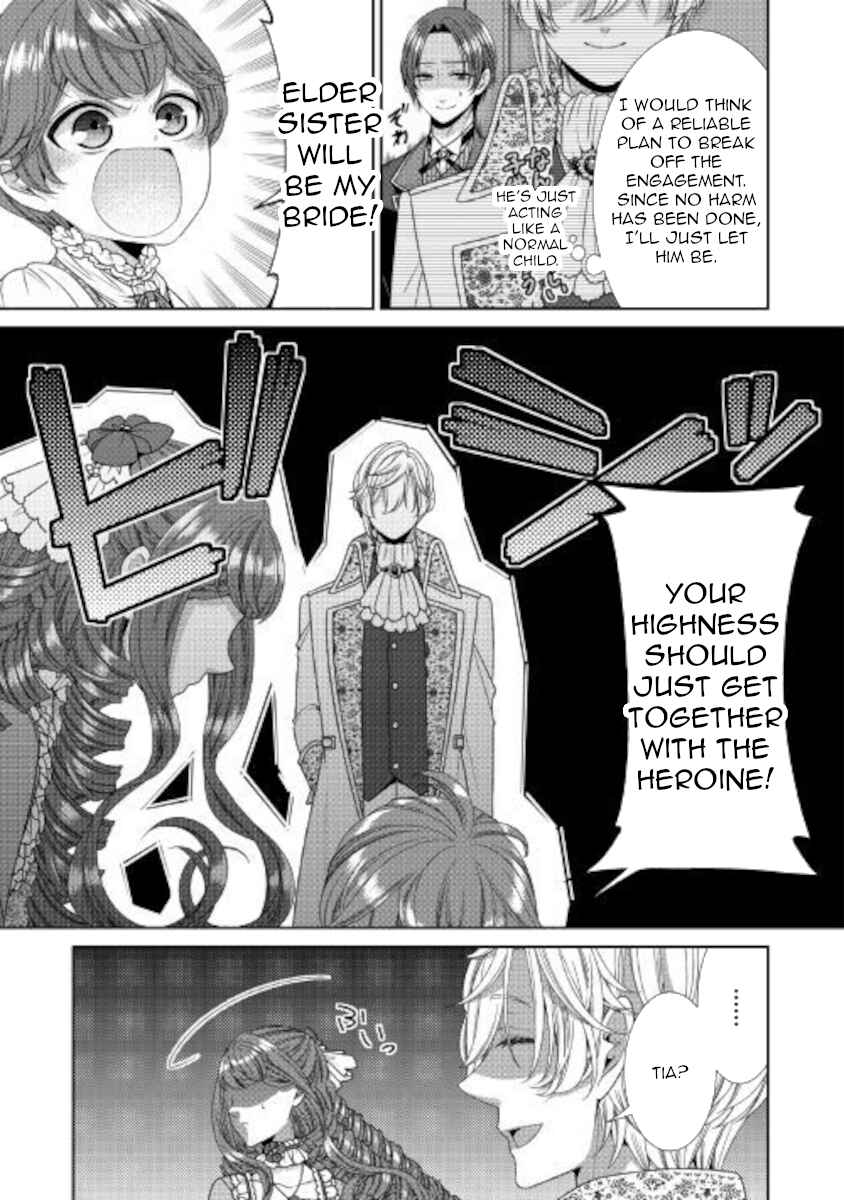 Jishou Akuyaku Reijou na Kon'yakusha no Kansatsu Kiroku. Chapter 30 - Page 7