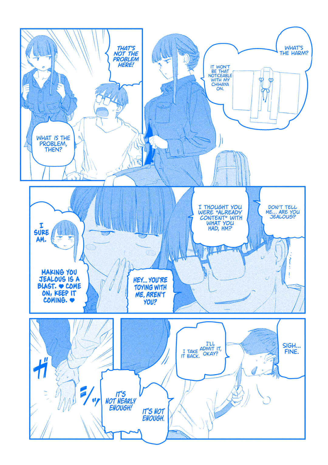 Getsuyoubi no Tawawa (Blue) (Fan Colored) Chapter 104 - Page 10