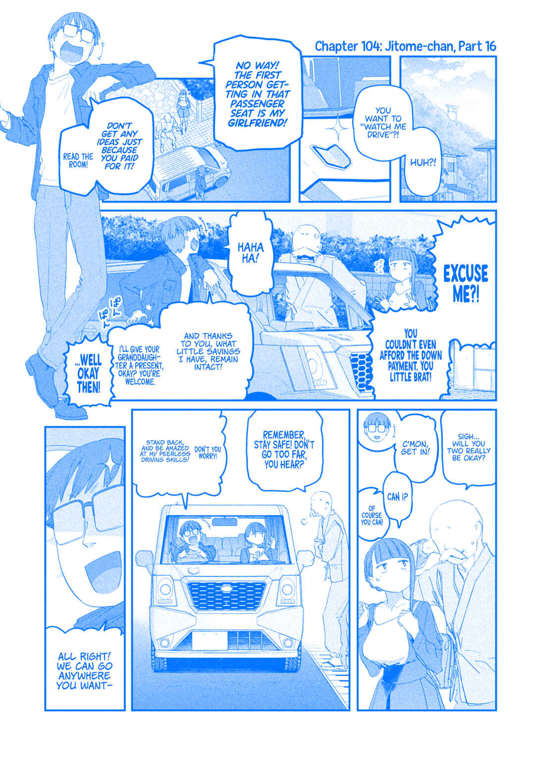 Getsuyoubi no Tawawa (Blue) (Fan Colored) Chapter 104 - Page 2