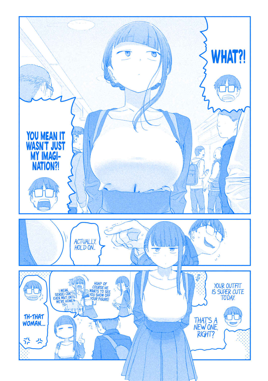 Getsuyoubi no Tawawa (Blue) (Fan Colored) Chapter 104 - Page 8