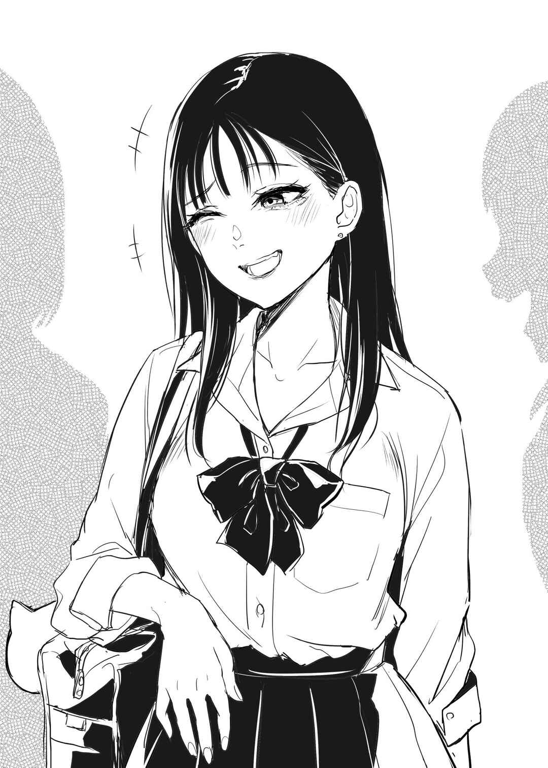 Class no Ichigun Joshi ni Moteasobareta Chapter 3 - Page 1