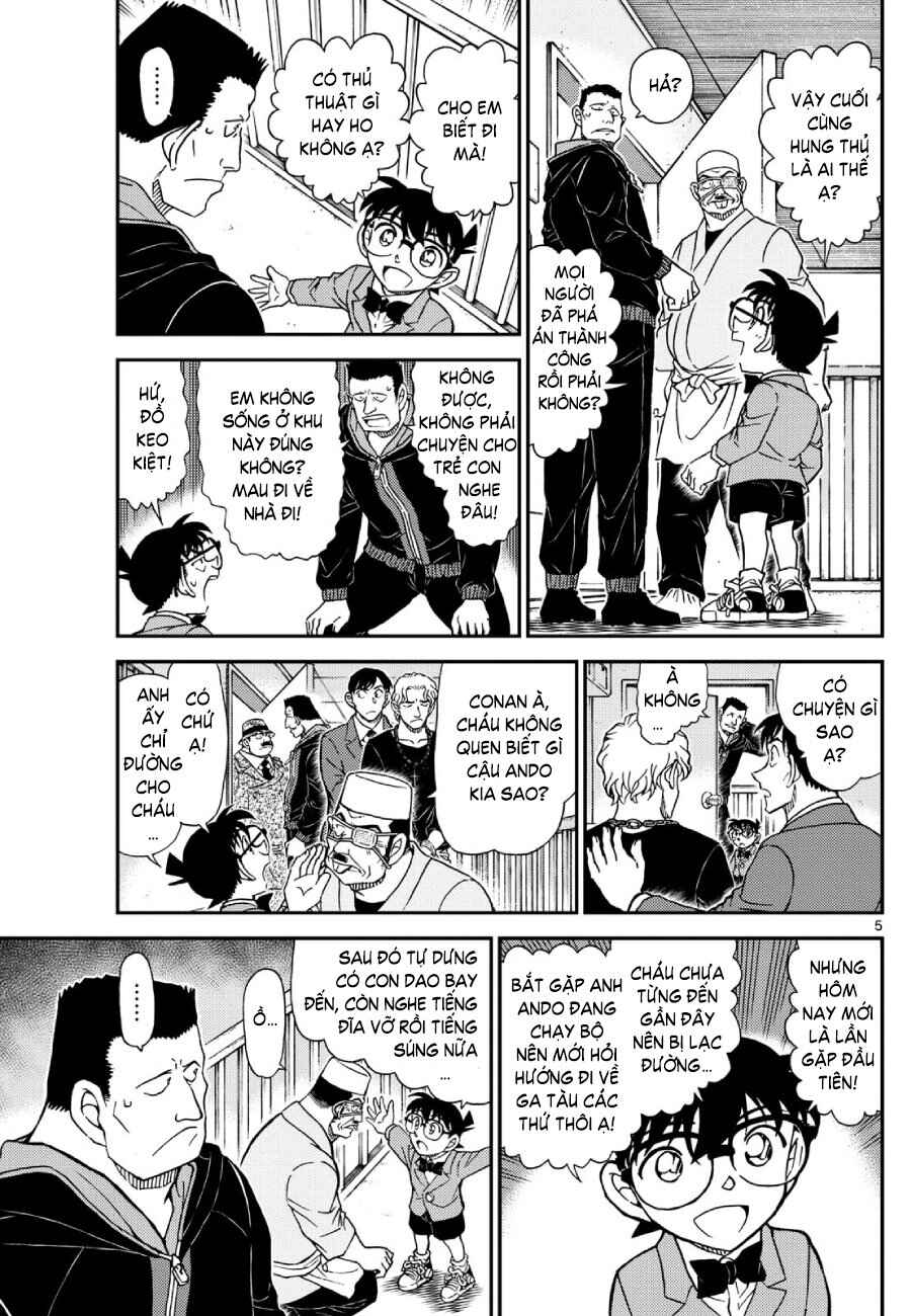 Meitantei Conan vs. Kuro-zukume no Otokotachi Chapter 27 - Page 5