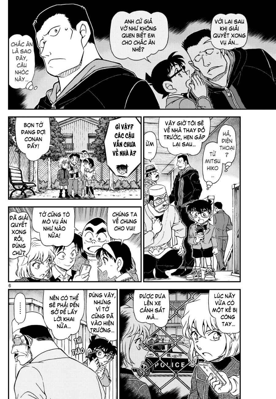 Meitantei Conan vs. Kuro-zukume no Otokotachi Chapter 27 - Page 6