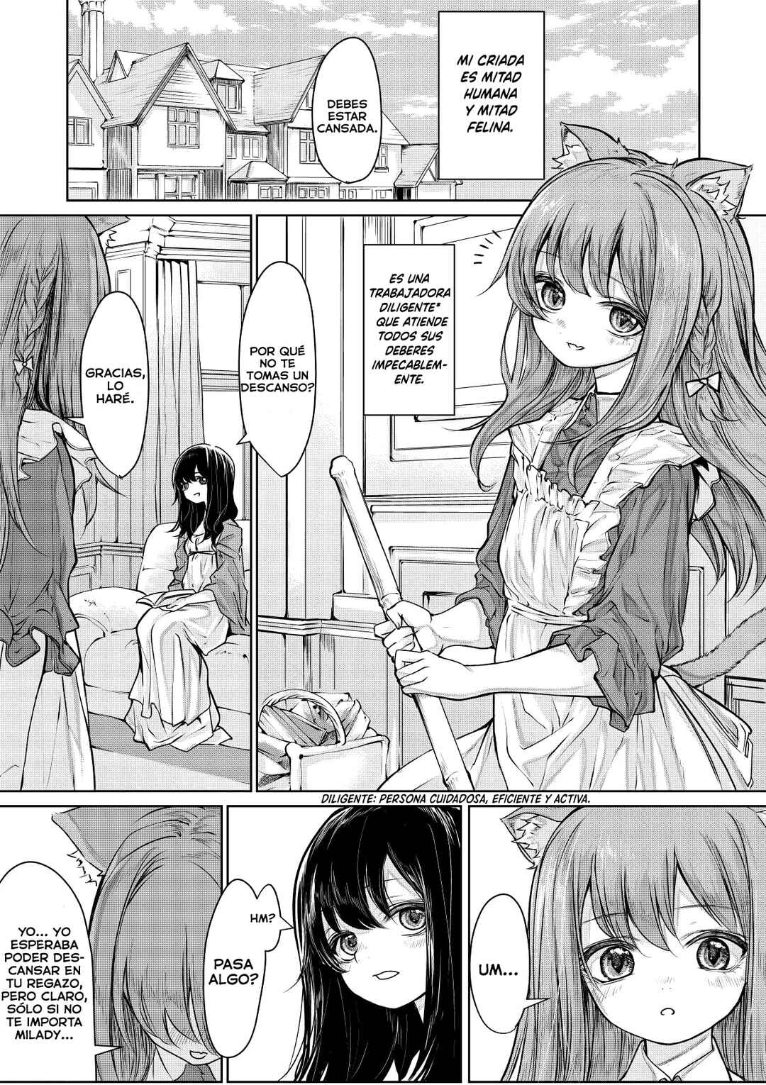 Cat Maid and Mistress Chapter 3 - Page 1