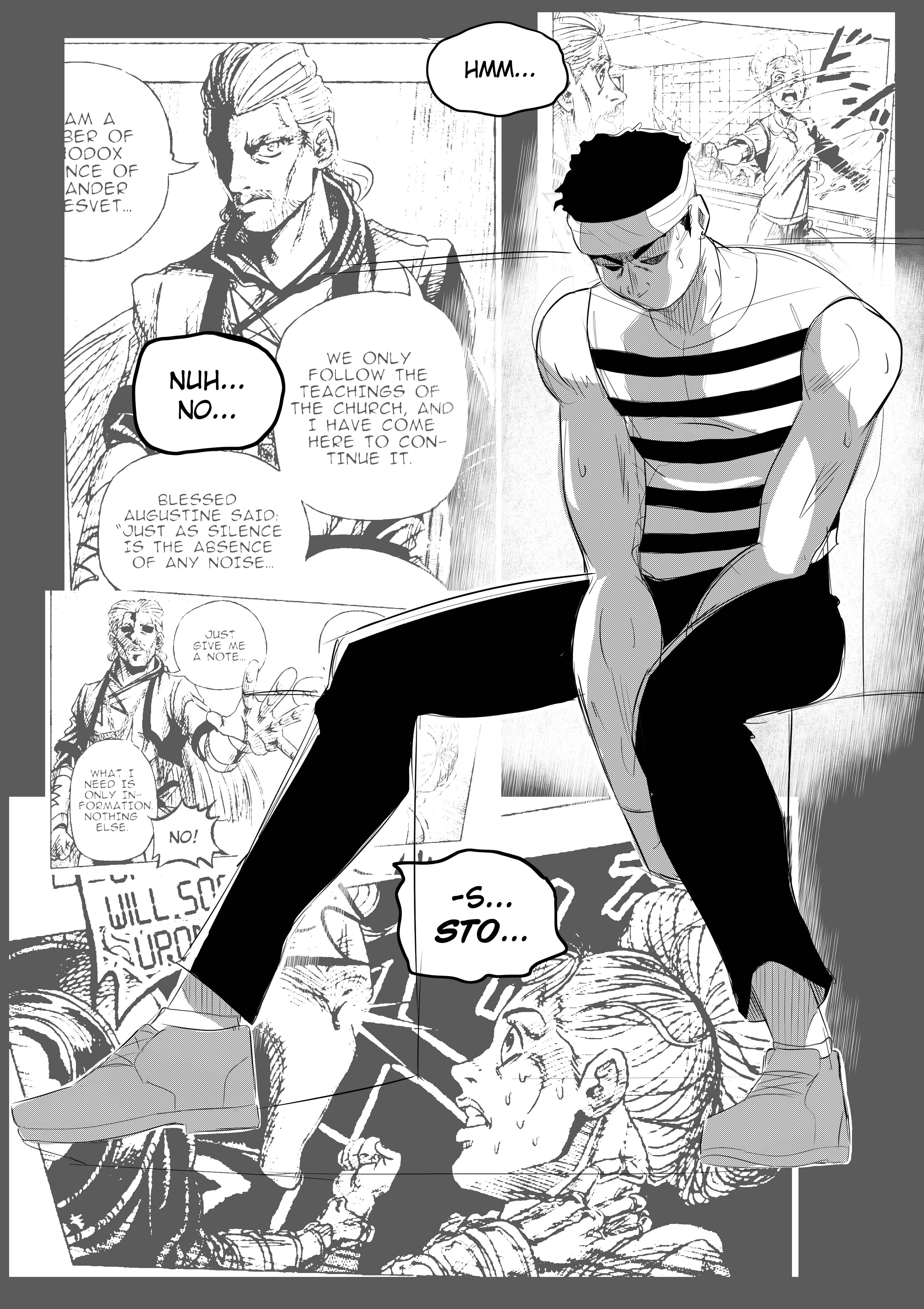 JoJo's Bizarre Adventure - Moscow Calling (Doujinshi) Chapter 9.1 - Page 3