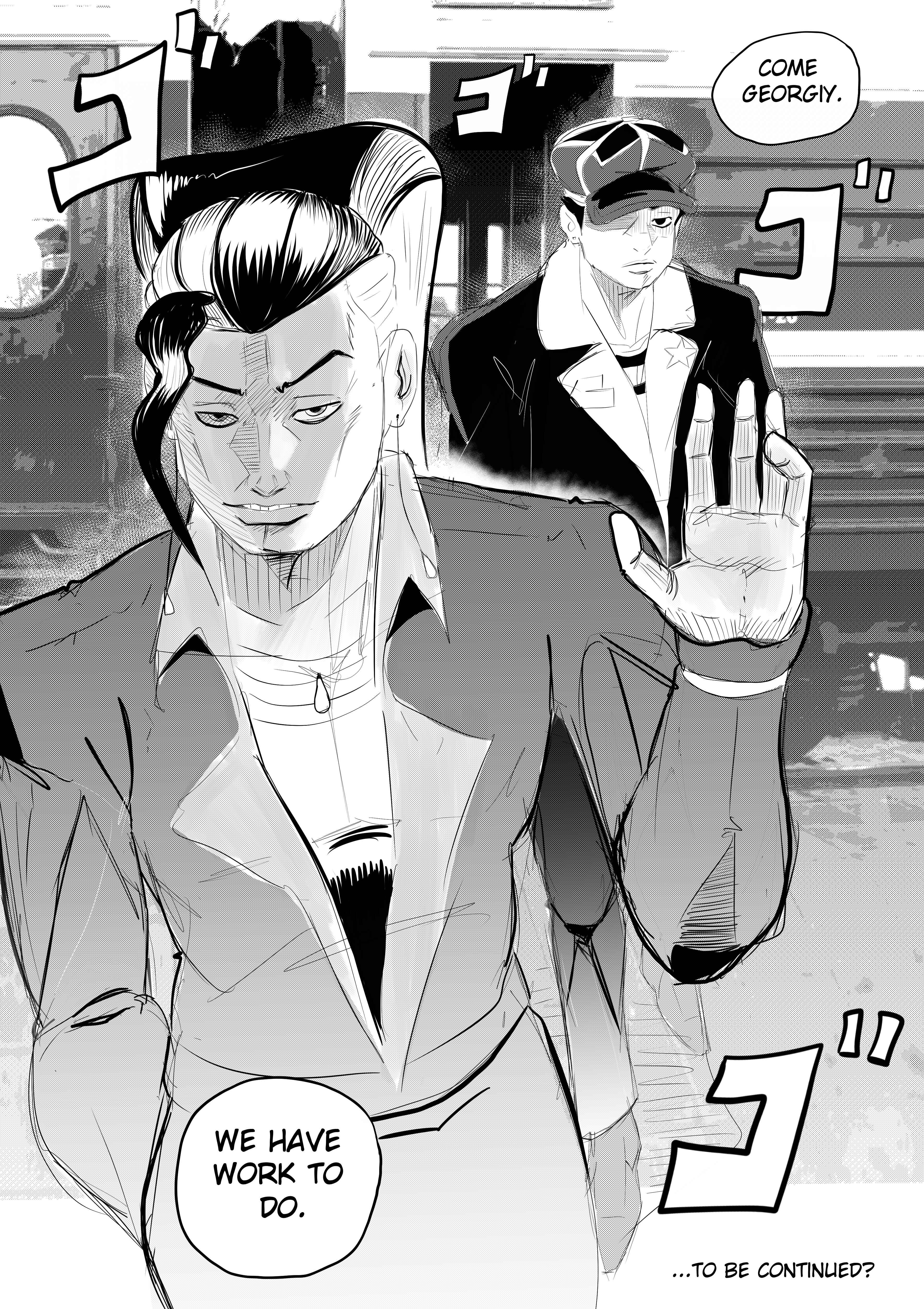 JoJo's Bizarre Adventure - Moscow Calling (Doujinshi) Chapter 9.1 - Page 8