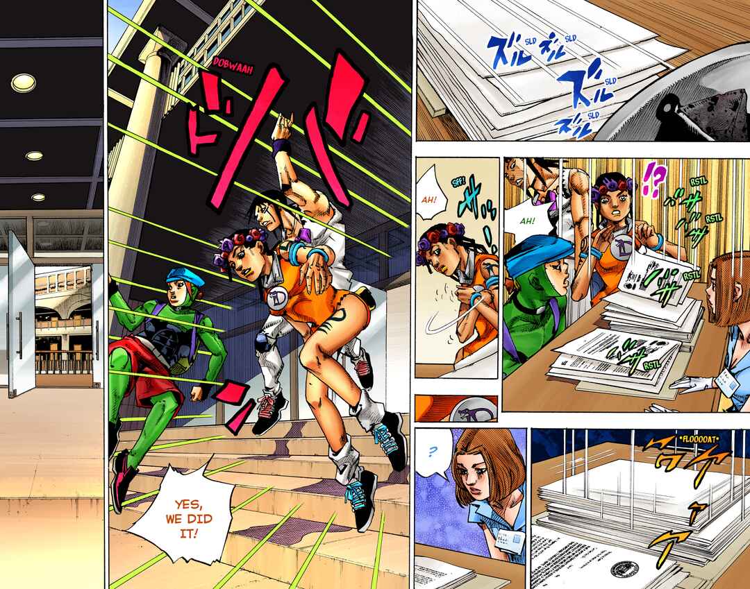 JoJo no Kimyou na Bouken Dai-9-bu: The JOJOLands Color-ban Chapter 14 - Page 27