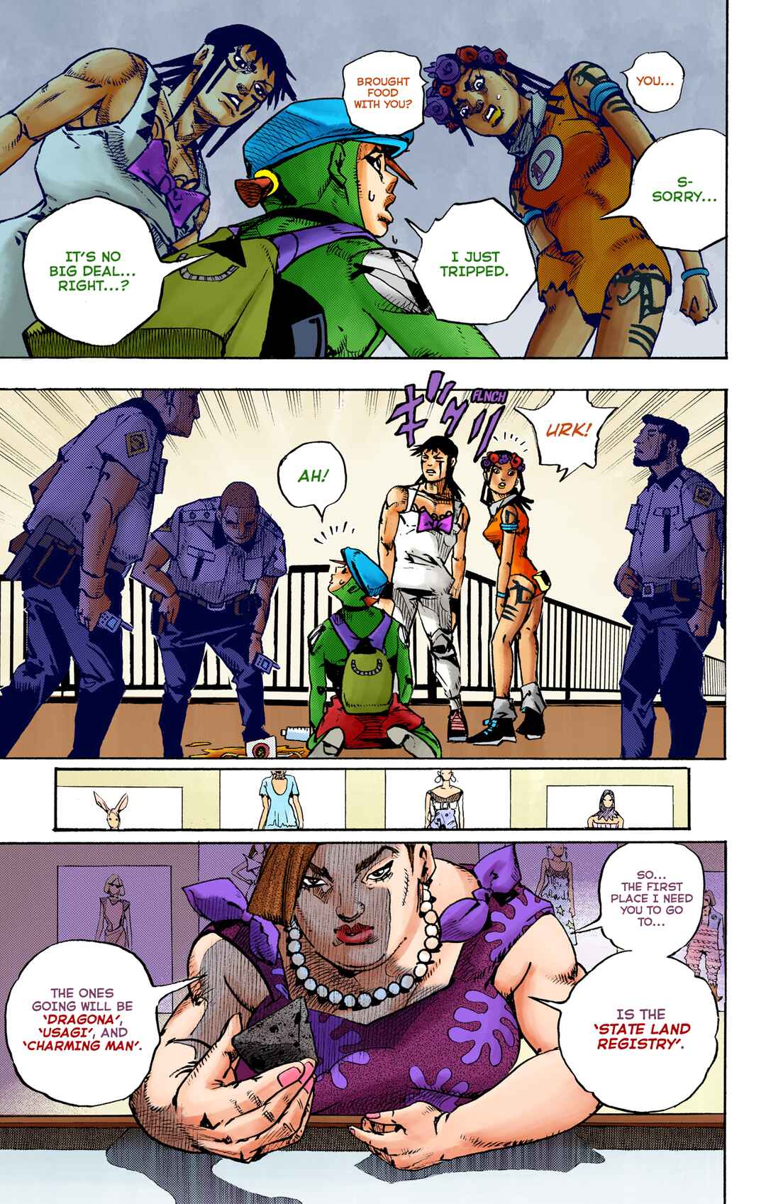 JoJo no Kimyou na Bouken Dai-9-bu: The JOJOLands Color-ban Chapter 14 - Page 8