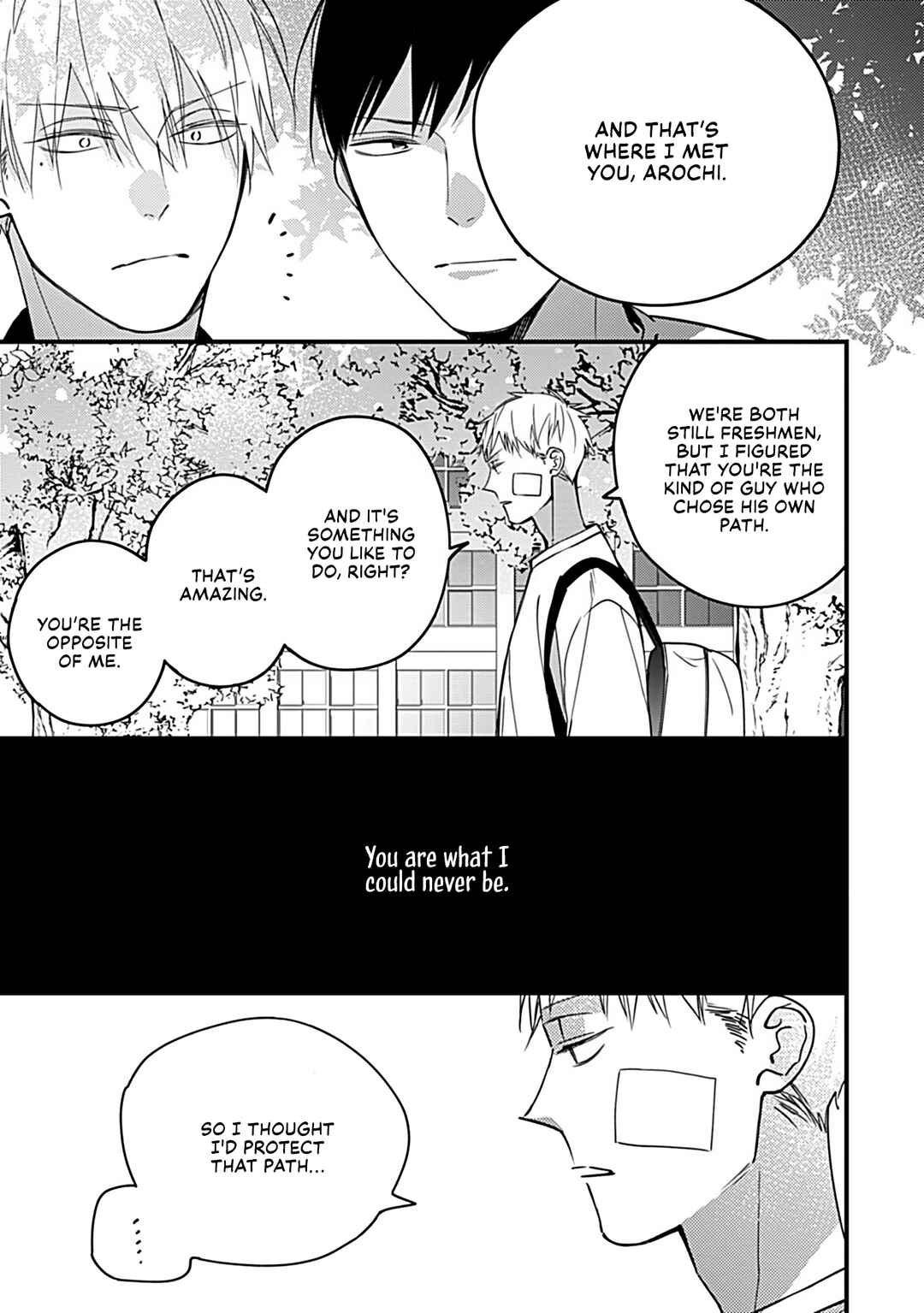 Boku-tachi wa Mada Aoku: Daigaku Nyuugaku-hen Chapter 6 - Page 4