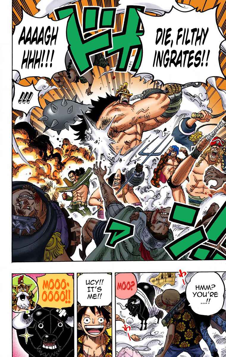 One Piece (Official Colored) Chapter 748 - Page 12