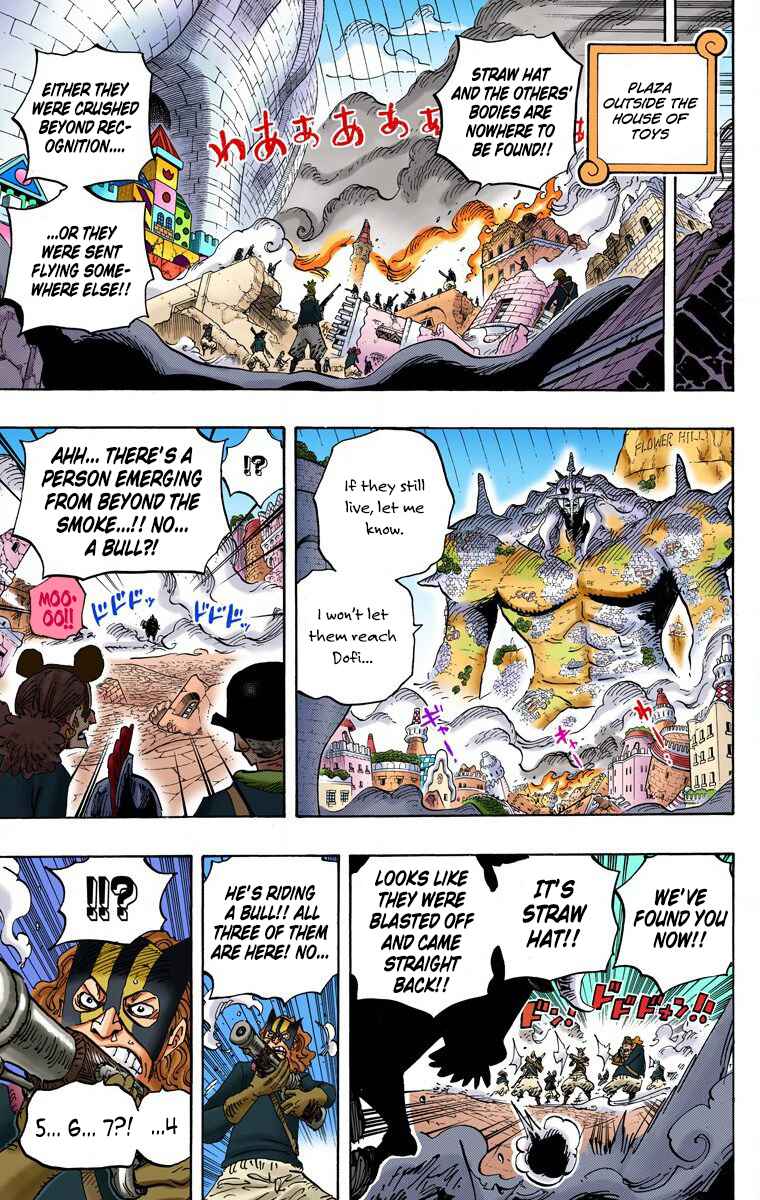 One Piece (Official Colored) Chapter 748 - Page 13