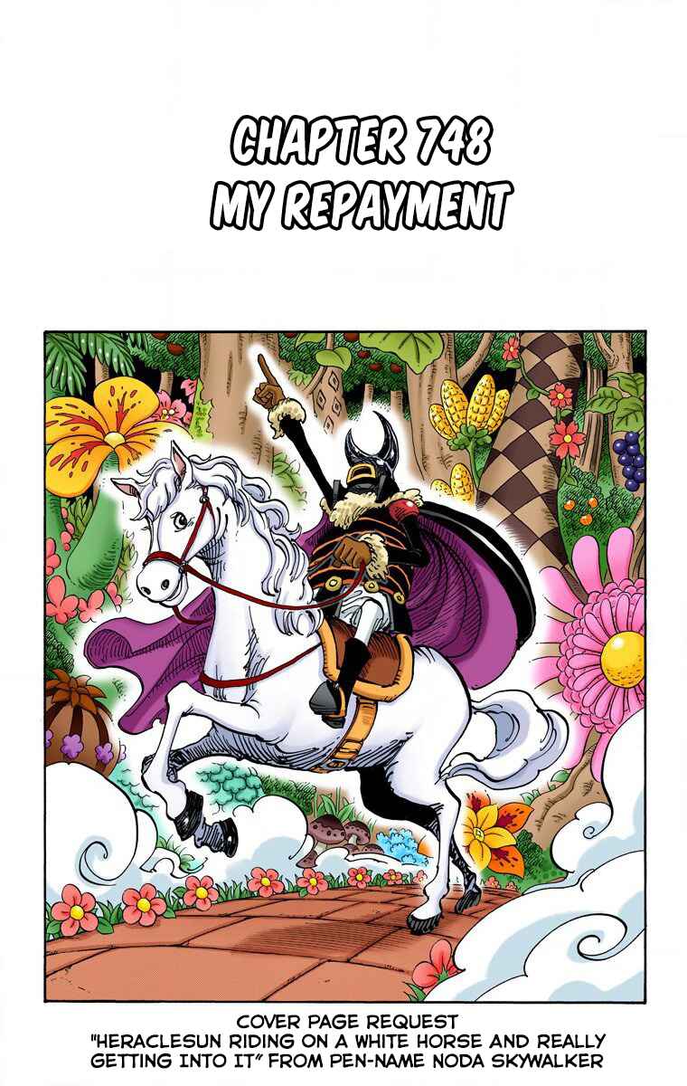 One Piece (Official Colored) Chapter 748 - Page 2