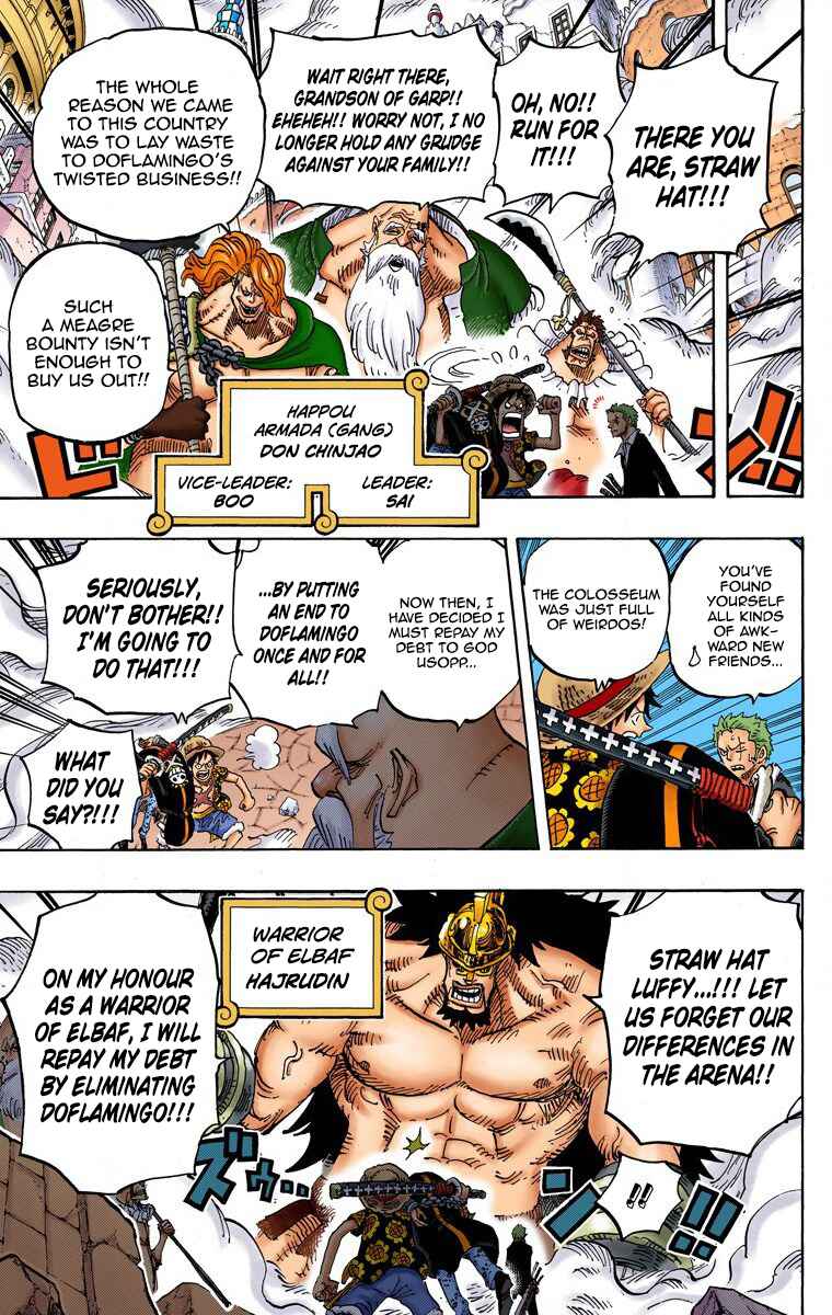 One Piece (Official Colored) Chapter 748 - Page 9