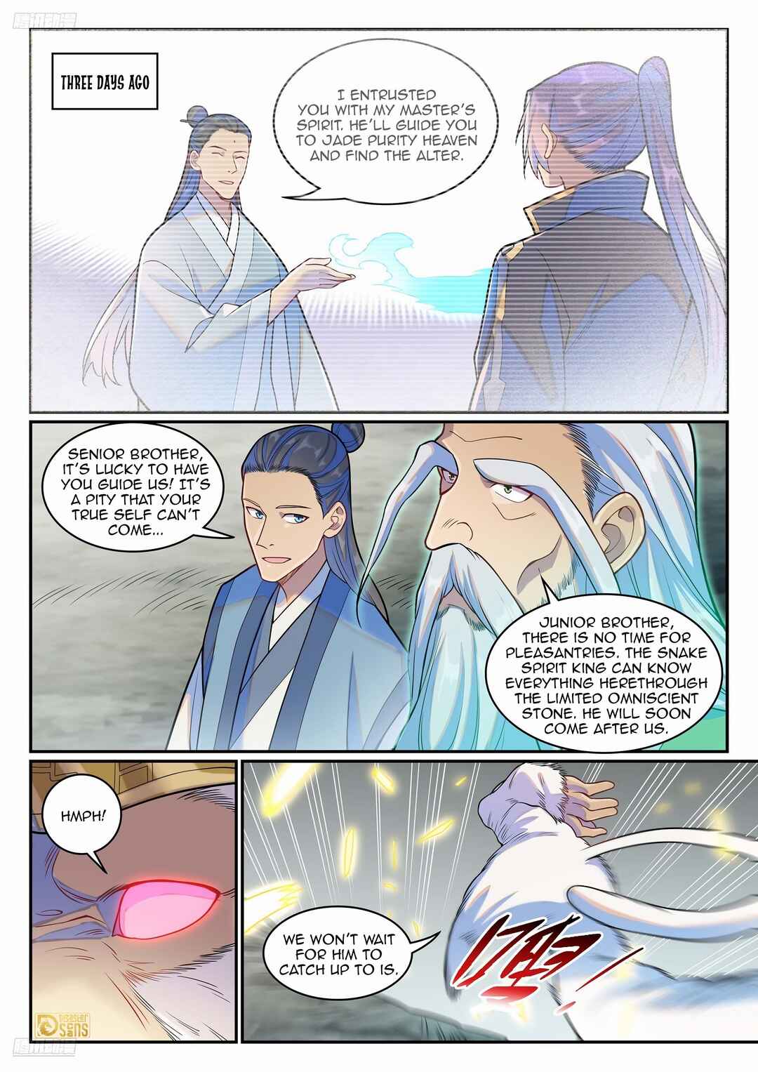 Bǎiliàn Chéngshén Chapter 1295 - Page 3