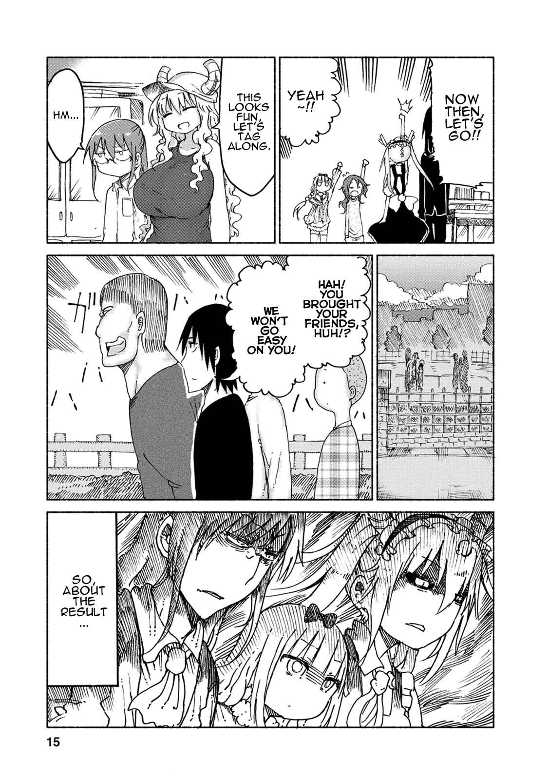 Kobayashi-san Chi no Maid Dragon Chapter 21 - Page 14
