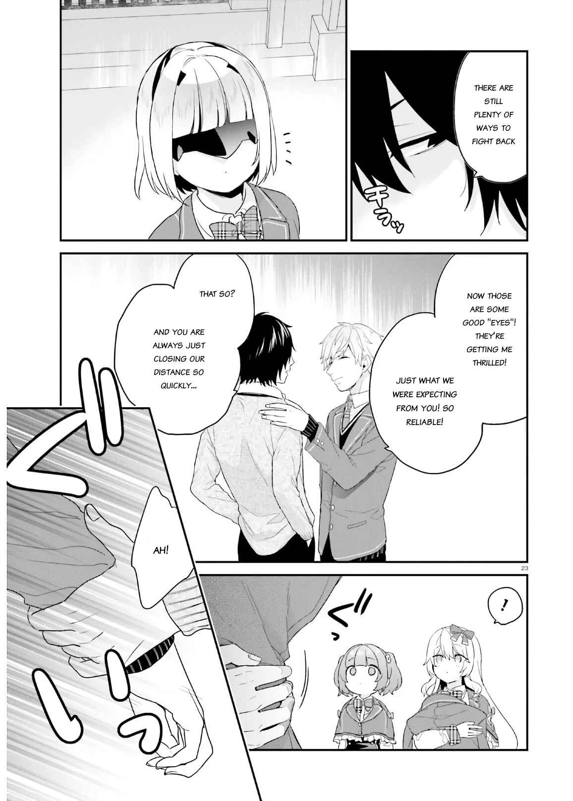 Jishou F-Rank no Oniisama ga Game de Hyouka sareru Gakuen no Chouten ni Kunrin suru Sou desu yo? Chapter 29 - Page 23