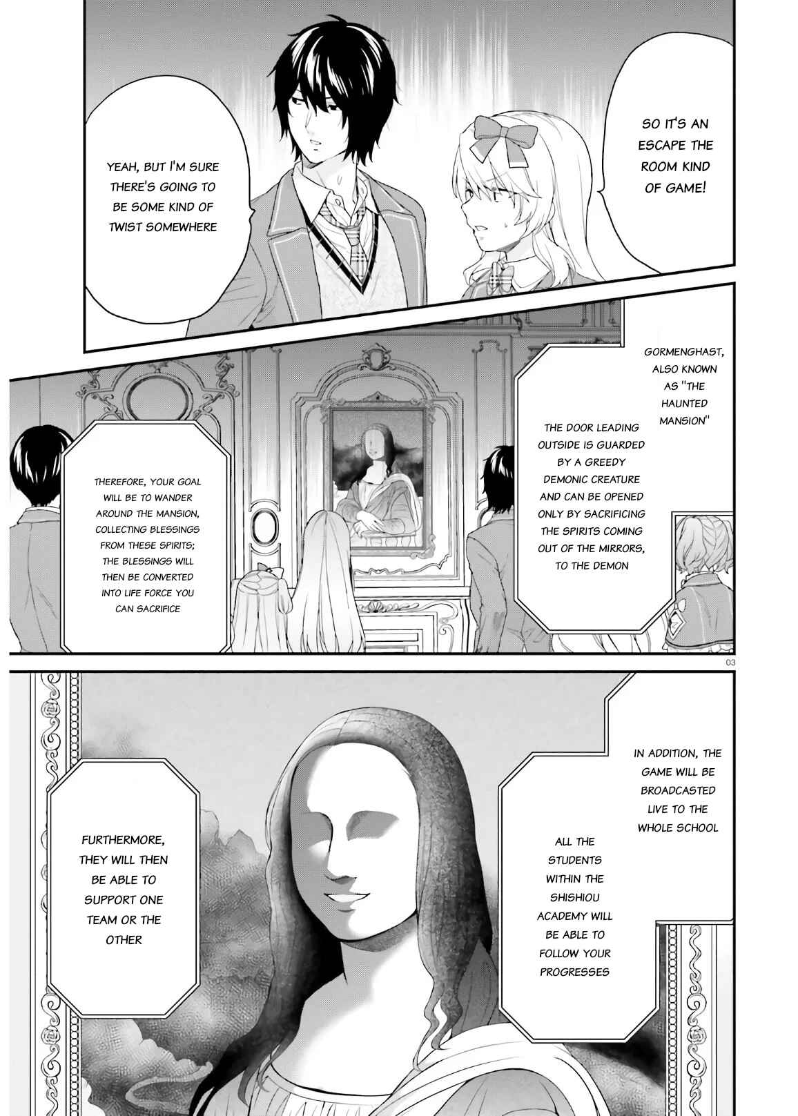Jishou F-Rank no Oniisama ga Game de Hyouka sareru Gakuen no Chouten ni Kunrin suru Sou desu yo? Chapter 29 - Page 3