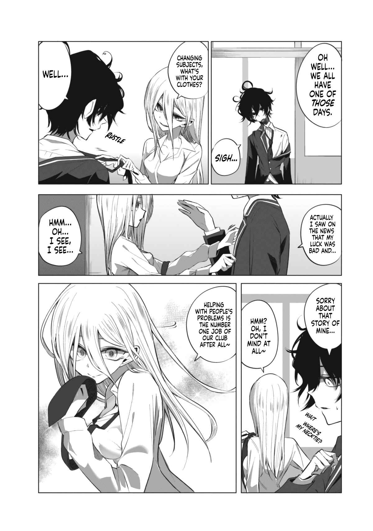 Mizuki-senpai no Koi Uranai Chapter 7 - Page 3