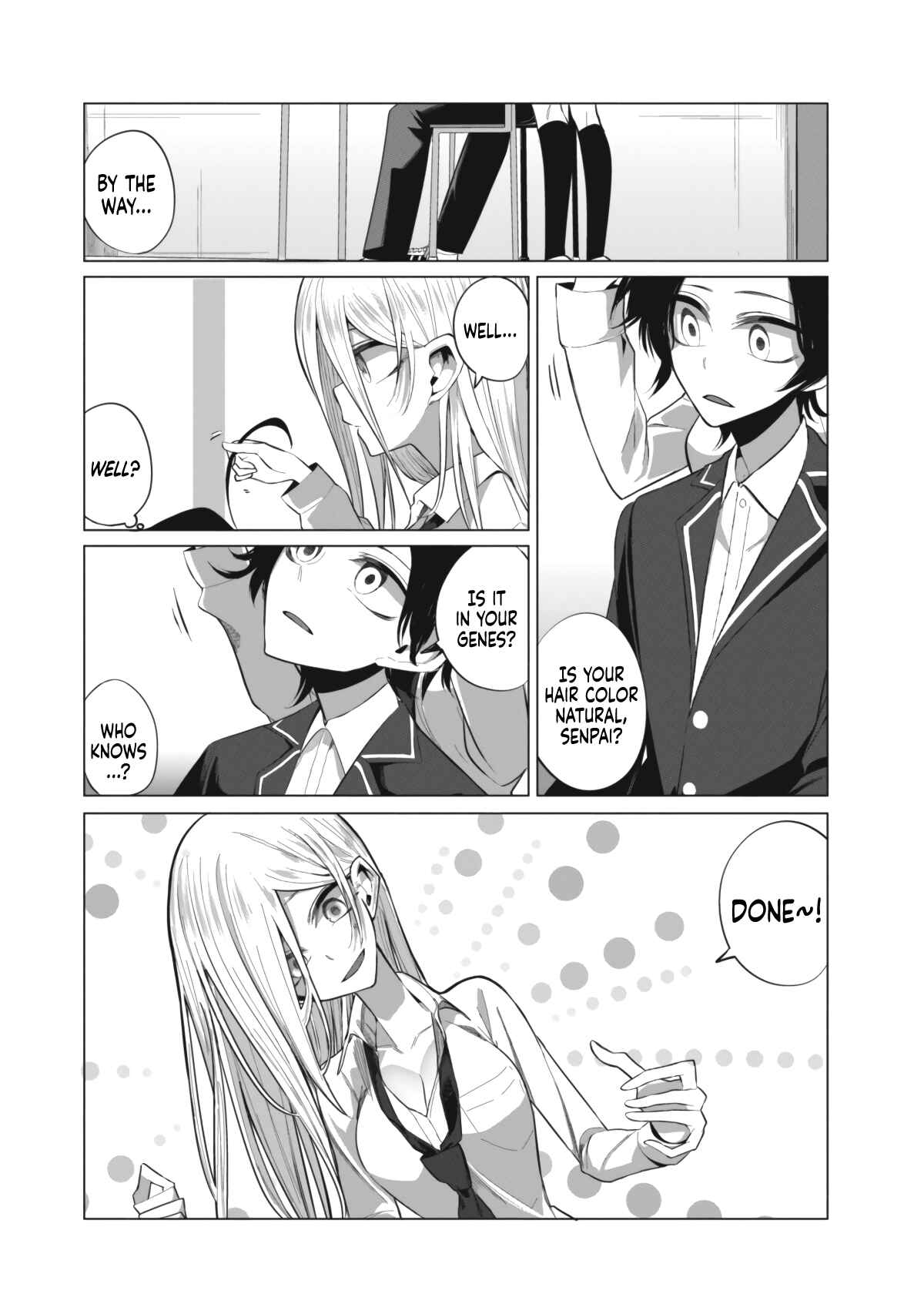 Mizuki-senpai no Koi Uranai Chapter 7 - Page 4