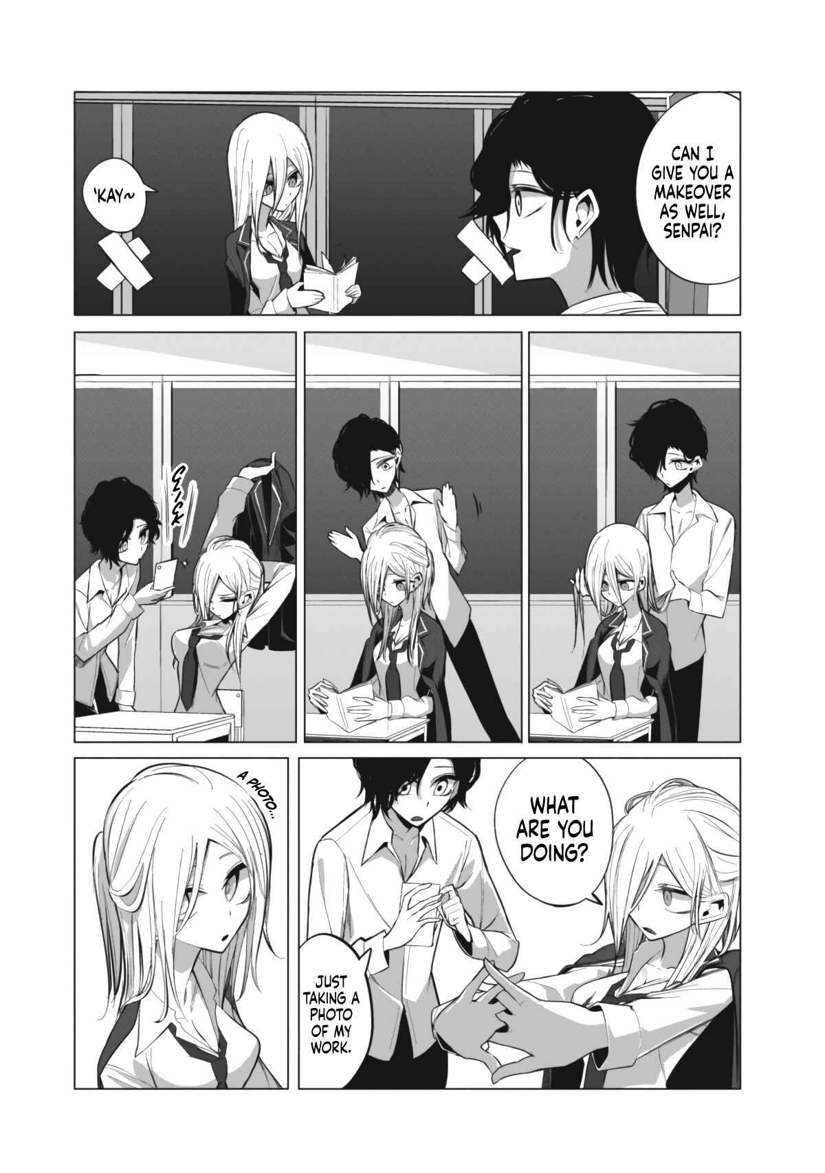 Mizuki-senpai no Koi Uranai Chapter 7 - Page 8