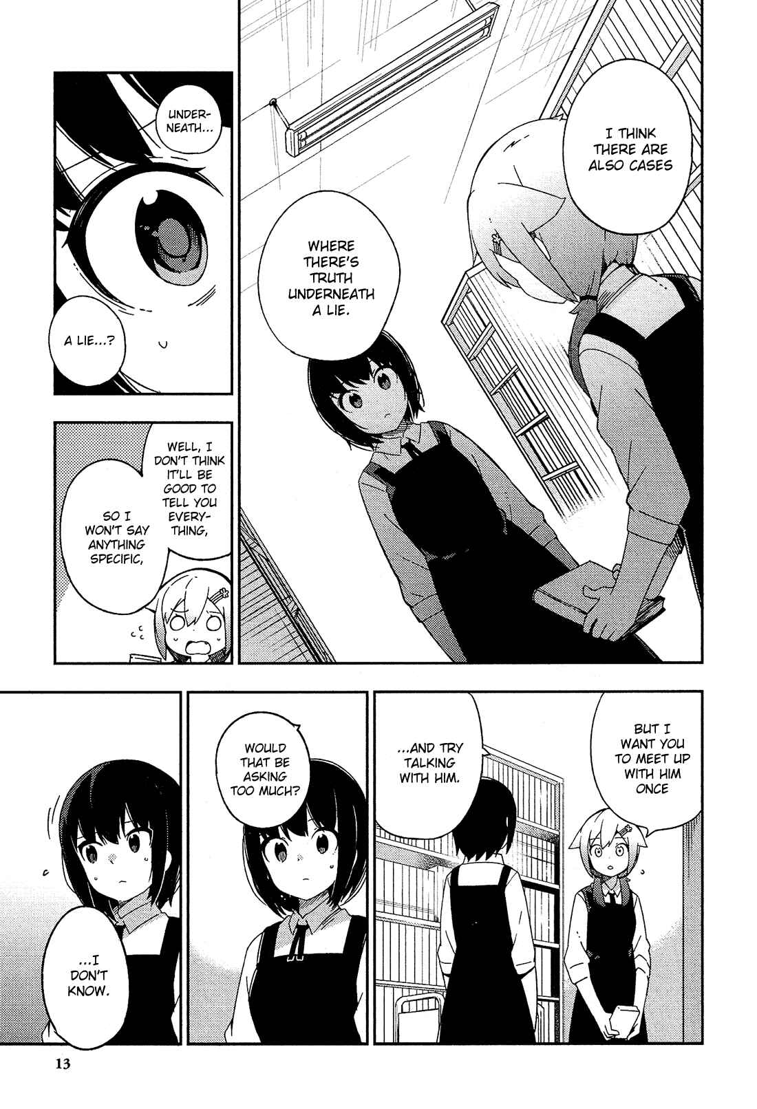 Ookami Shounen wa Kyou mo Uso wo Kasaneru Chapter 26 - Page 16