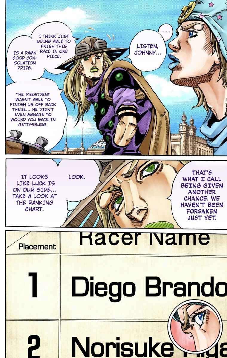 JoJo no Kimyou na Bouken: Part 7 - Steel Ball Run Color-ban Chapter 60 - Page 10