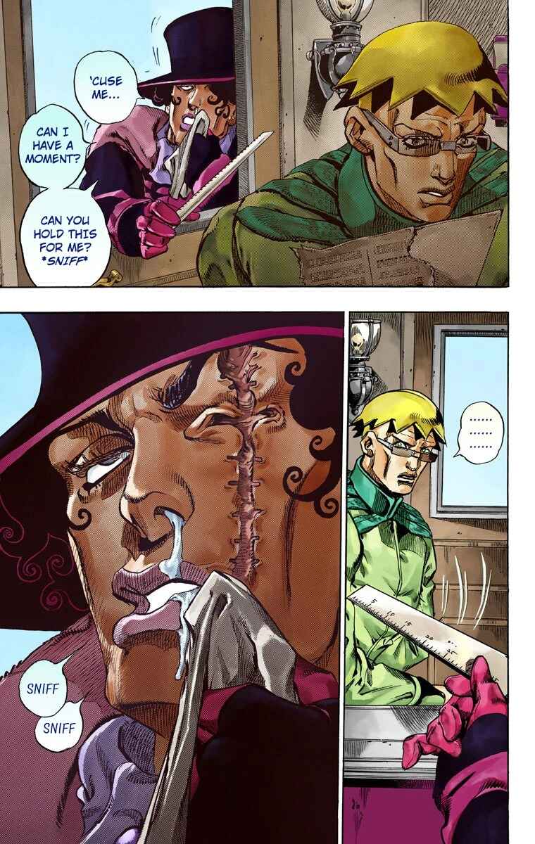 JoJo no Kimyou na Bouken: Part 7 - Steel Ball Run Color-ban Chapter 60 - Page 18